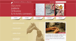 Desktop Screenshot of metiers-bijouterie.com